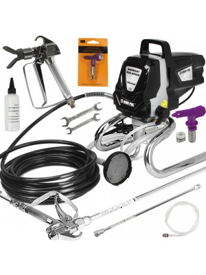 Krāsošanas aparāts ar bezgaisa izsmidzināšanu 1.5 l/min, 210 bar, 28500 par/min (M80636)